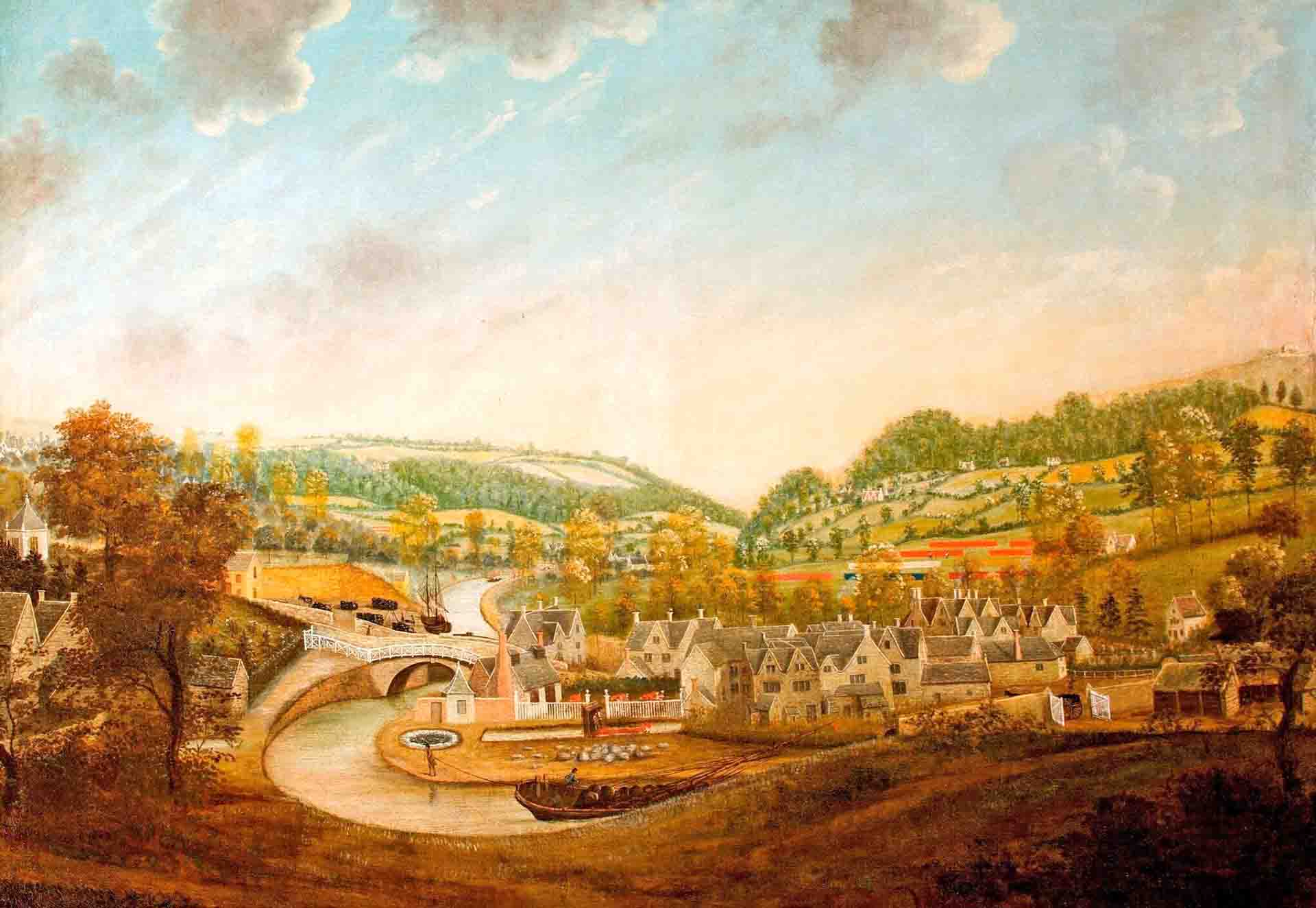 A View of Wallbridge Mill c. 1785